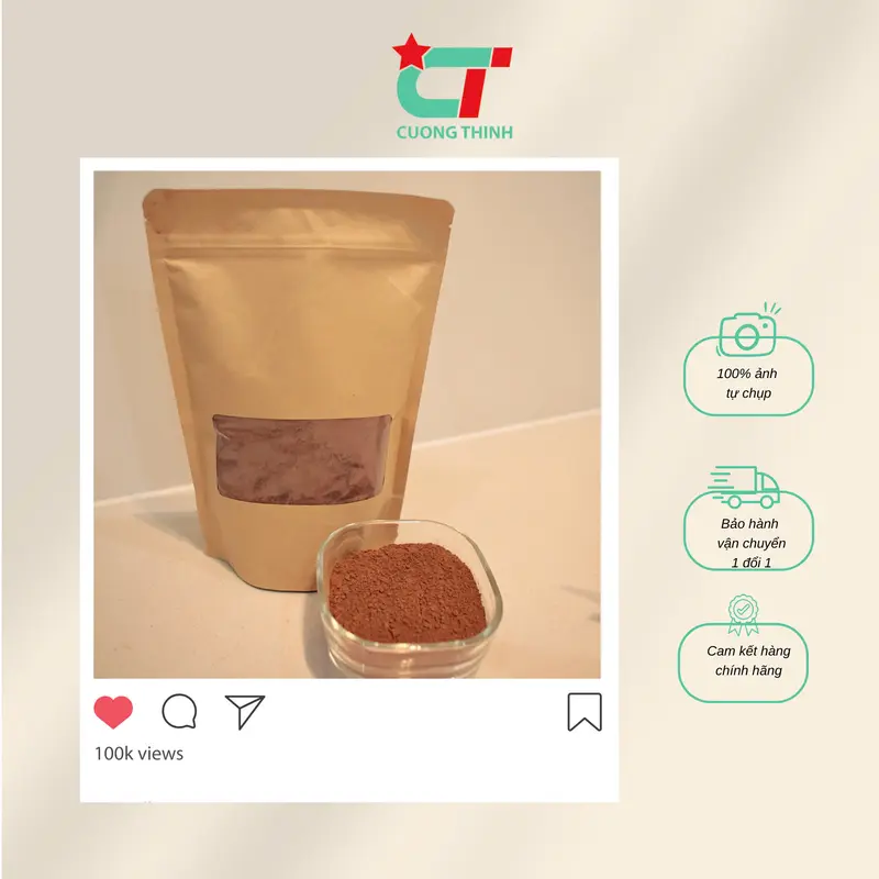 Bột Cacao Nguyên chất Malay 2