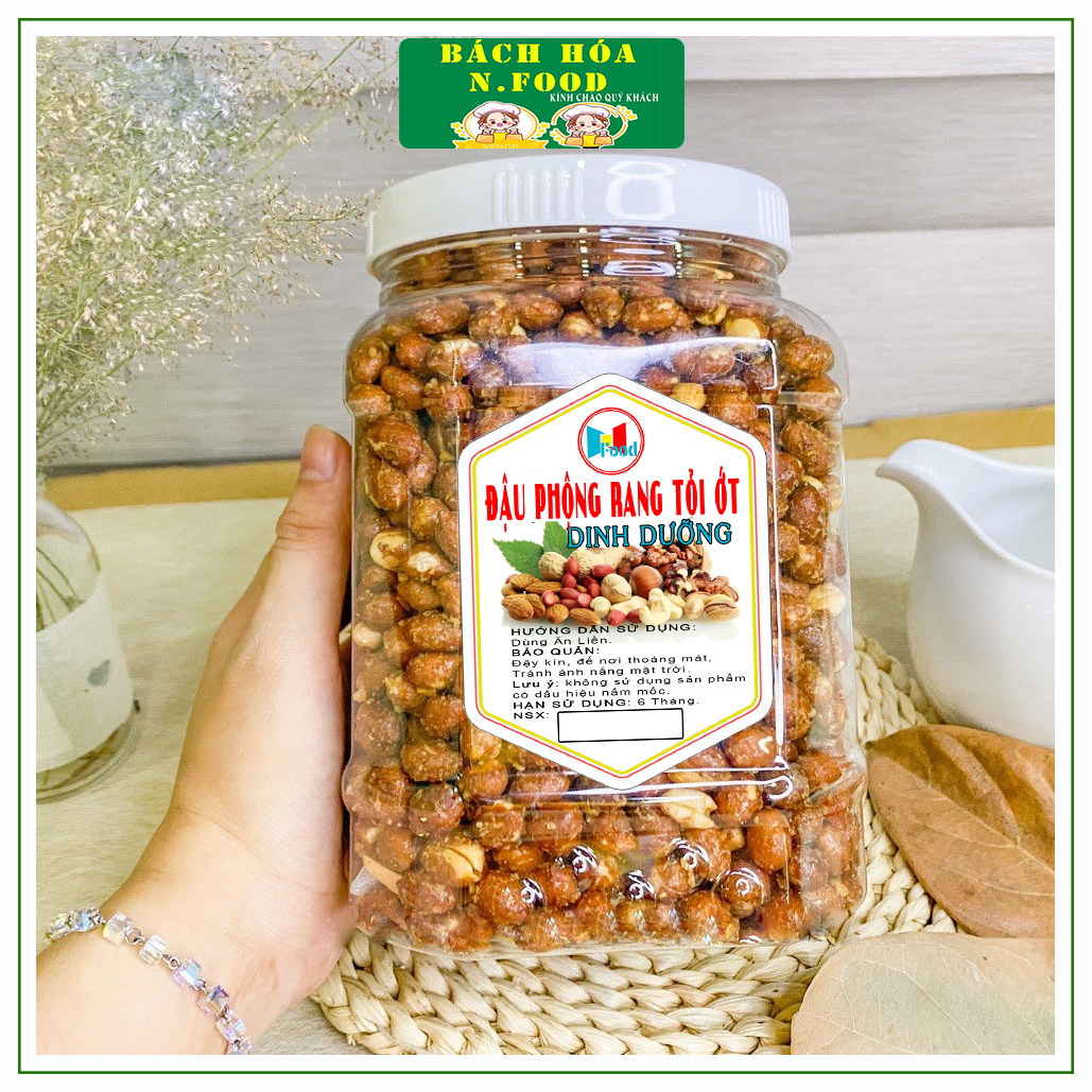 Đậu Phộng Rang Tỏi Ớt