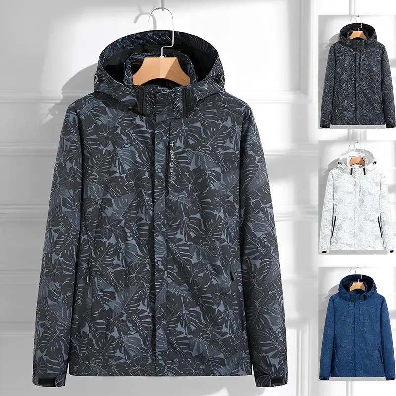 Áo khoác gió nam nữ in họa tiết chống nước siêu phẩm 2023 Menswear Jacket áo gió julido 0