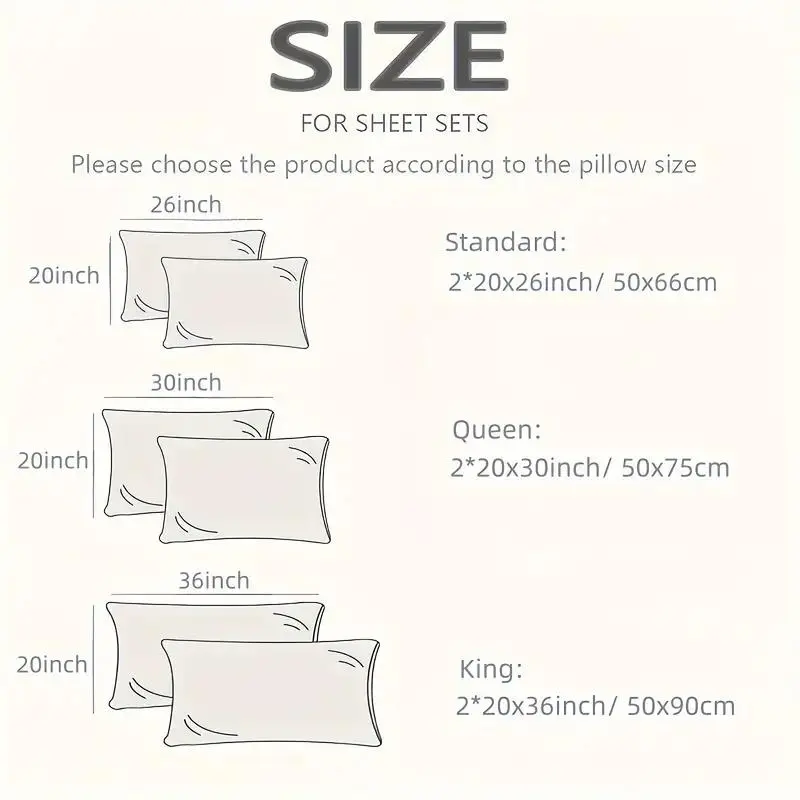 Satin Pillowcase, 1 Count Soft Breathable Pillowcase without Filler, Pillow Protector for Hair and Skin, Bedroom Decor, Bedding Supplies for Home Bedroom,  Bedding Sets 2