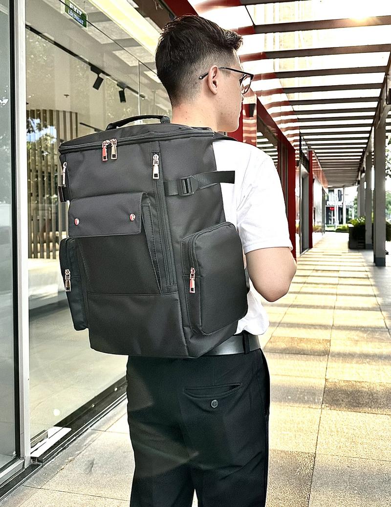Product Introduction of Balo Đeo Vai Nam Nữ Thiết Kế Basic Nhiều Ngăn Tiện Lợi - Chống Sốc Tốt -  Đựng Laptop 16 inch Backpack Unisex Bag 25
