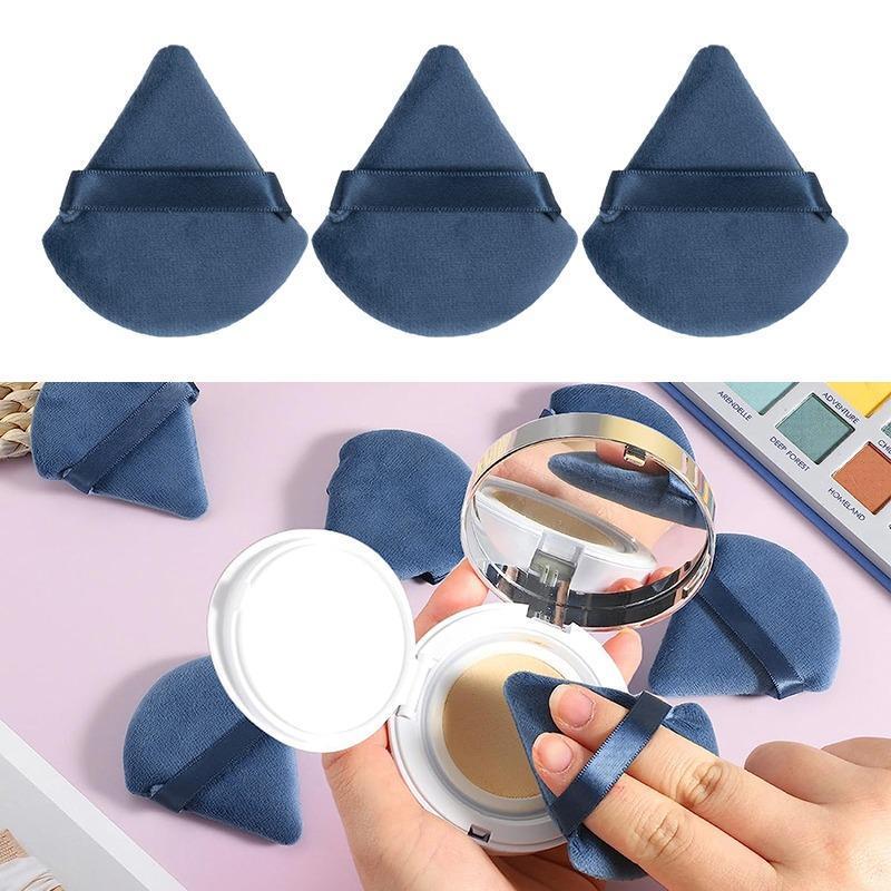 Triangular Powder Puff Face Soft Makeup Sponge Loose Powder Powder Puff ...
