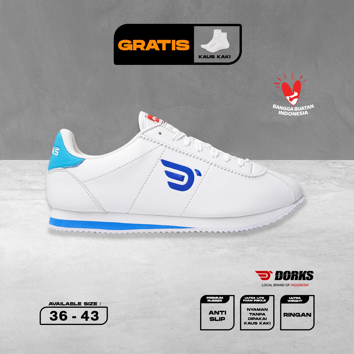 Dorks Escape White Blue