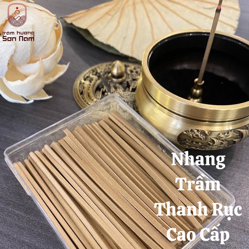 [SƠN NAM] Nhang Trầm THANH RỤC Cao Cấp HỘP 100 GRAM Tự Nhiên