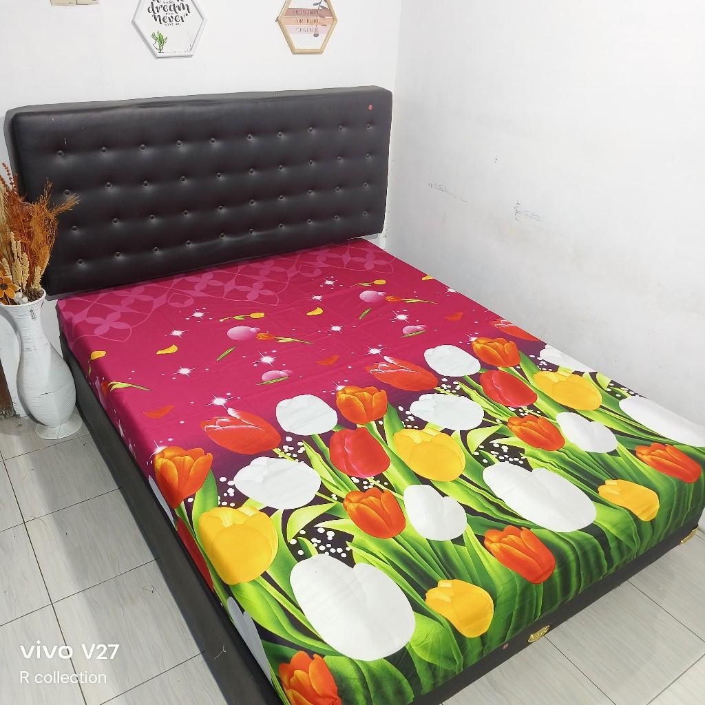 PROMO!!!! sprei 100rb dapet 3pcs Katun Bisa Dicuci