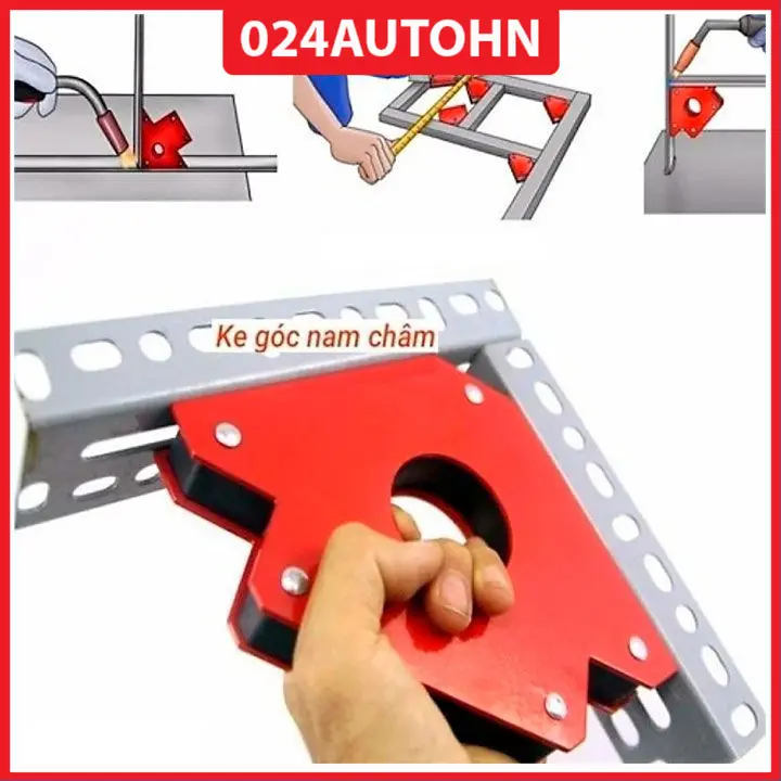 Ke góc nam châm lực hút 12kg/22kg/33kg -25/50/75 LBS cao cấp 3