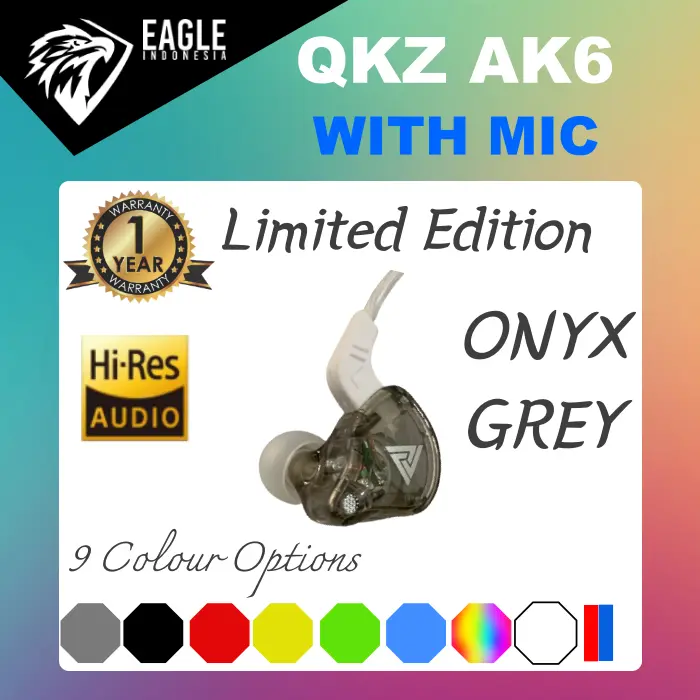 QKZ AK6 Sport Running Earphone with MICROPHONE