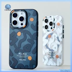Ốp Điện Thoại Từ Tính, Thiết Kế Graffiti Hợp Xu hướng Tương Thích Với iPhone 17,11, 12, 13, 14, 15 Pro Max, 16 Plus, 16 Pro Max, 14Plus, 15Plus, 17Air, Ốp Mềm, Chống Sốc, Tản Nhiệt, Chống Sốc, Tương Thích Với MagSafe