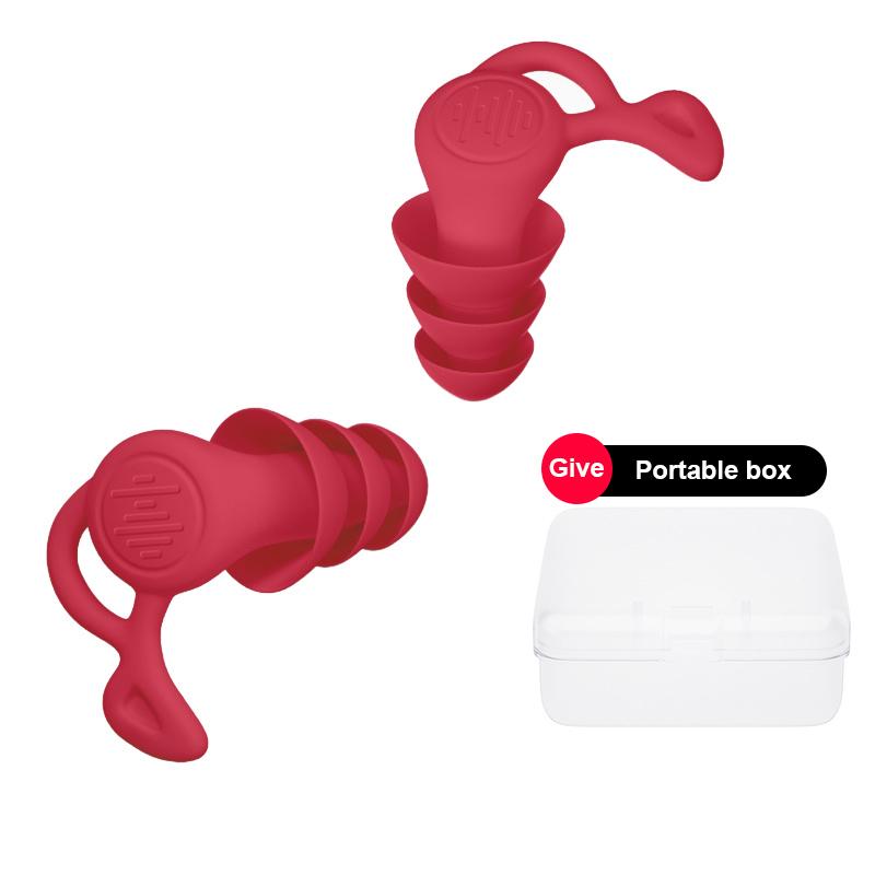 Product Introduction of 1pair Anti Noise Silicone Earplugs Swimming Ear Plugs Isolation Interference For Work Sleeping Surf Soft Comfort Ear Protector 32