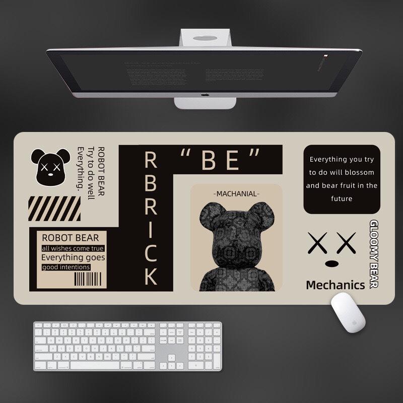 Lót chuột máy tính để bàn kích thước 80x30cm dày 3mm nhiều hoạt tiết