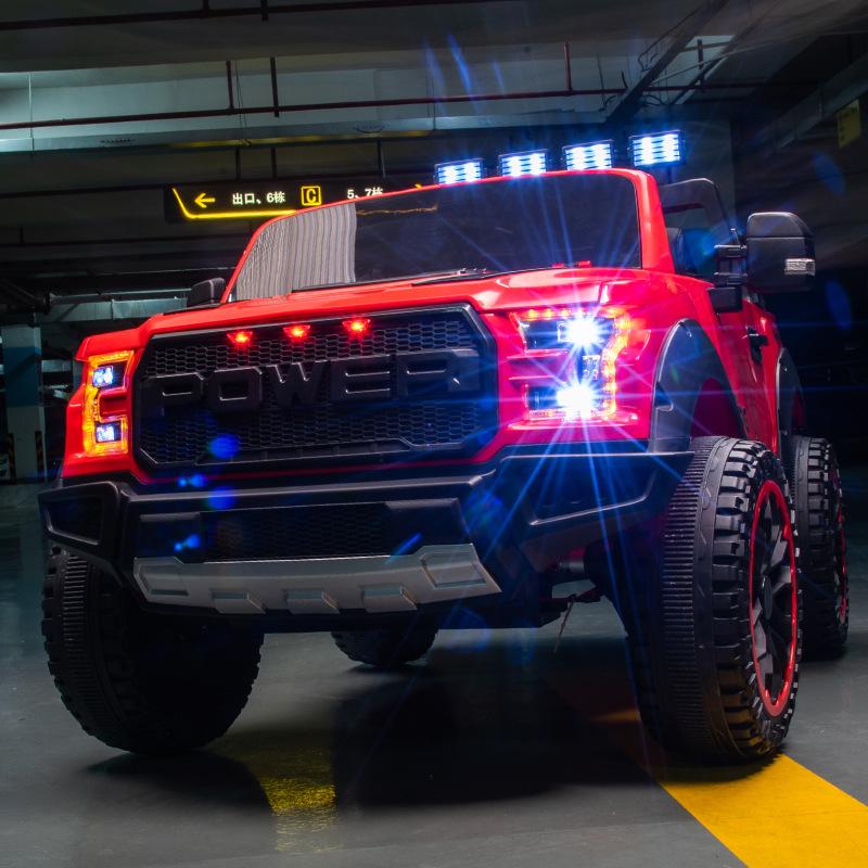 Ô Tô Xe Điện Cho Bé Ford POWER, 2 Chỗ 4 Động Cơ Tải 80KG, Ghế Nhựa Bánh Nhựa, Kết Nối Bluetooth Đồ Chơi 3