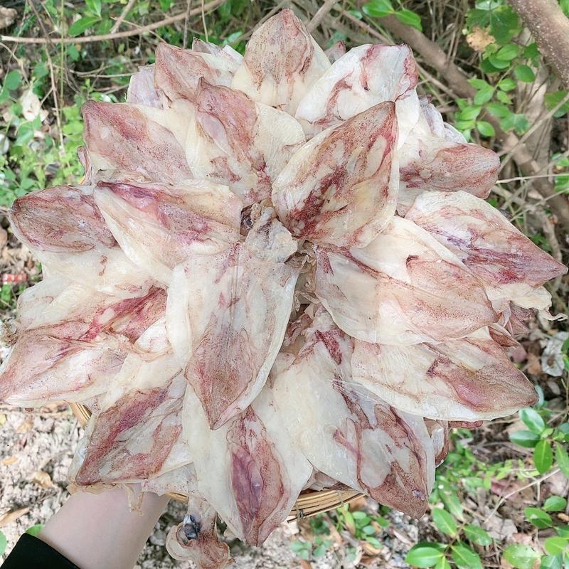 Khô mực size 75-80con (36-38con=0.5kg) Hàng loại 1  Mực ống bầu Sông Đốc Cà Mau