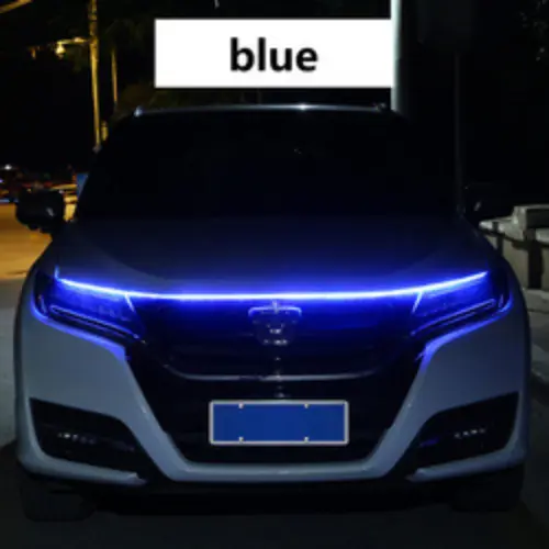LAMPU DEKORASI LIS BODY MOBIL LAMPU ALIS 12 VOLT MOBIL LAMPU KAP MOBIL BUKAN RUNNING- 2 METER Car Kendaraan 7