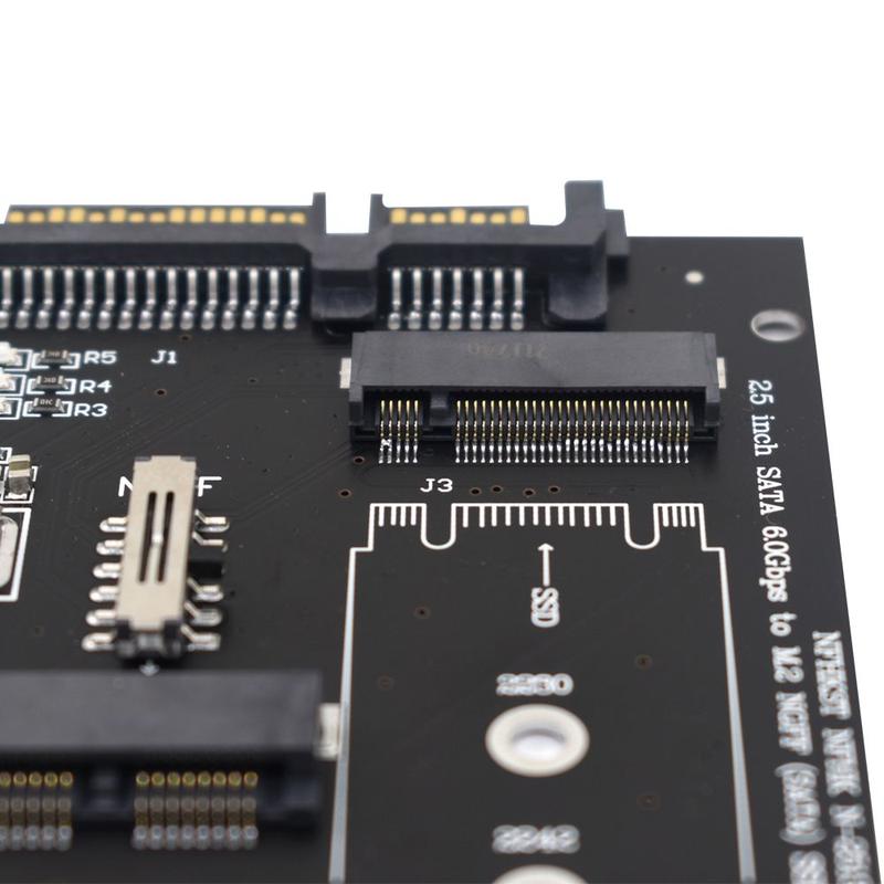 Product Introduction of Bảng điều hợp SATA SSD sang SATA 3.0, Bộ chuyển đổi 6.0Gbps, Bộ chuyển đổi thẻ chuyển đổi tấm, Tương thích với M.2 MSATA sang SATA 10