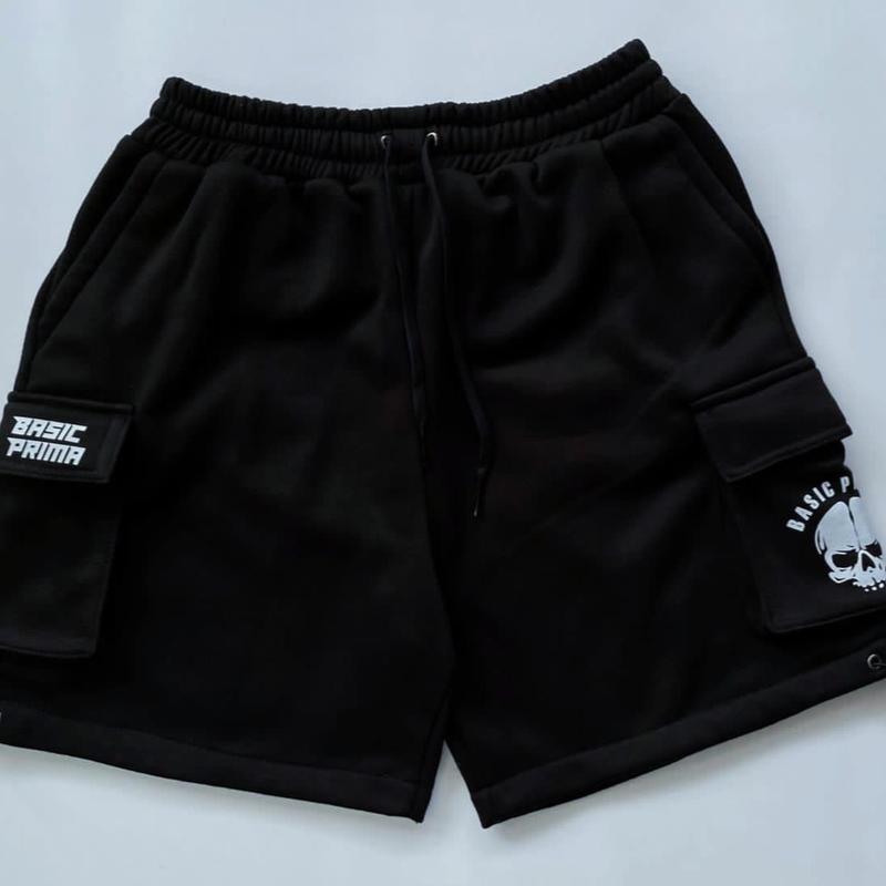 (COD) basic_prima celana pendek cargo bahan catoon fleece lambut adem nyaman saar di pake sehari” 3