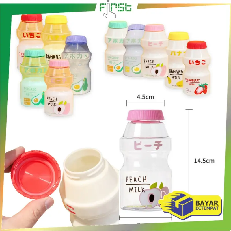 [COD] FH C306 Botol Air Minum Anak Unik Botol Buah Botol Minum 480ml Botol Minum ALA KOREA Kitchenware 5