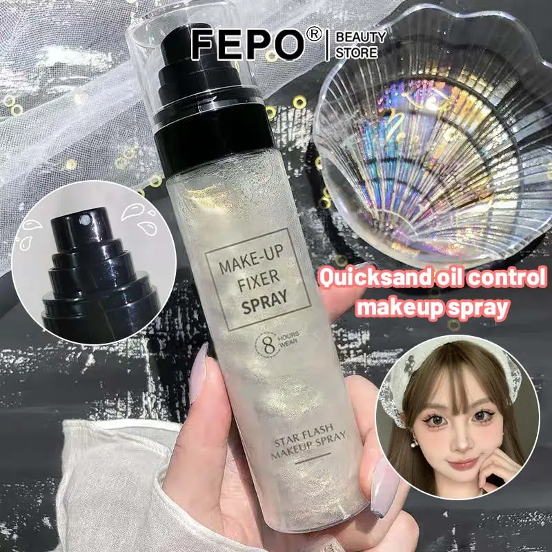 Xịt Cố Định Trang Điểm, Dưỡng Ẩm, Lâu Trôi, Hiệu Ứng Cát chảy, Để Trang Điểm Cả Ngày, Hoàn Thiện Lì 100ml, Xịt Thiết Lập Phun 0