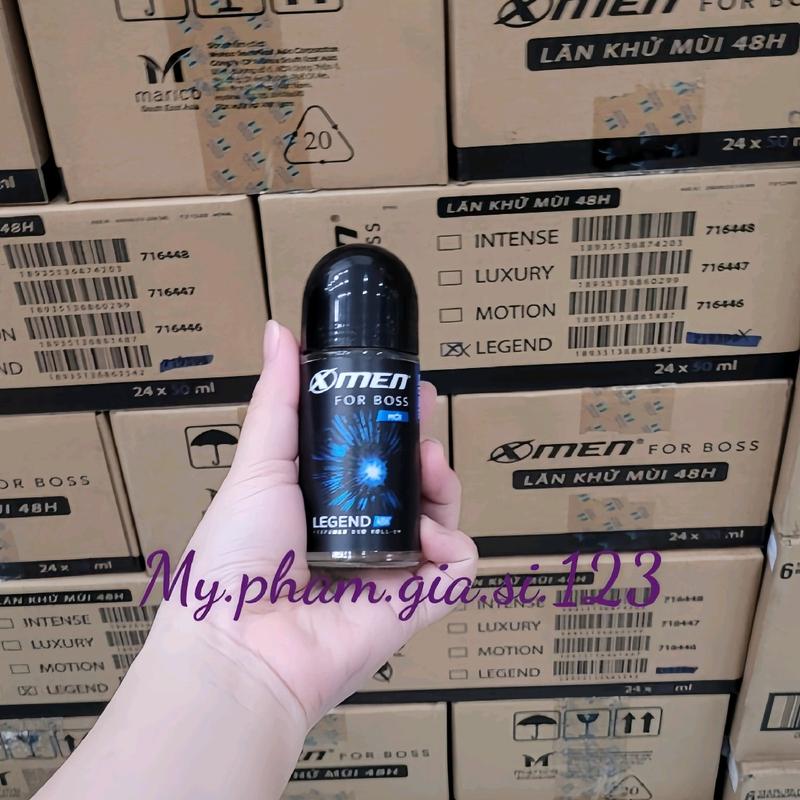 [HÀNG KHUYẾN MÃI] Lăn Khử Mùi Xmen For Boss Legend 40ml