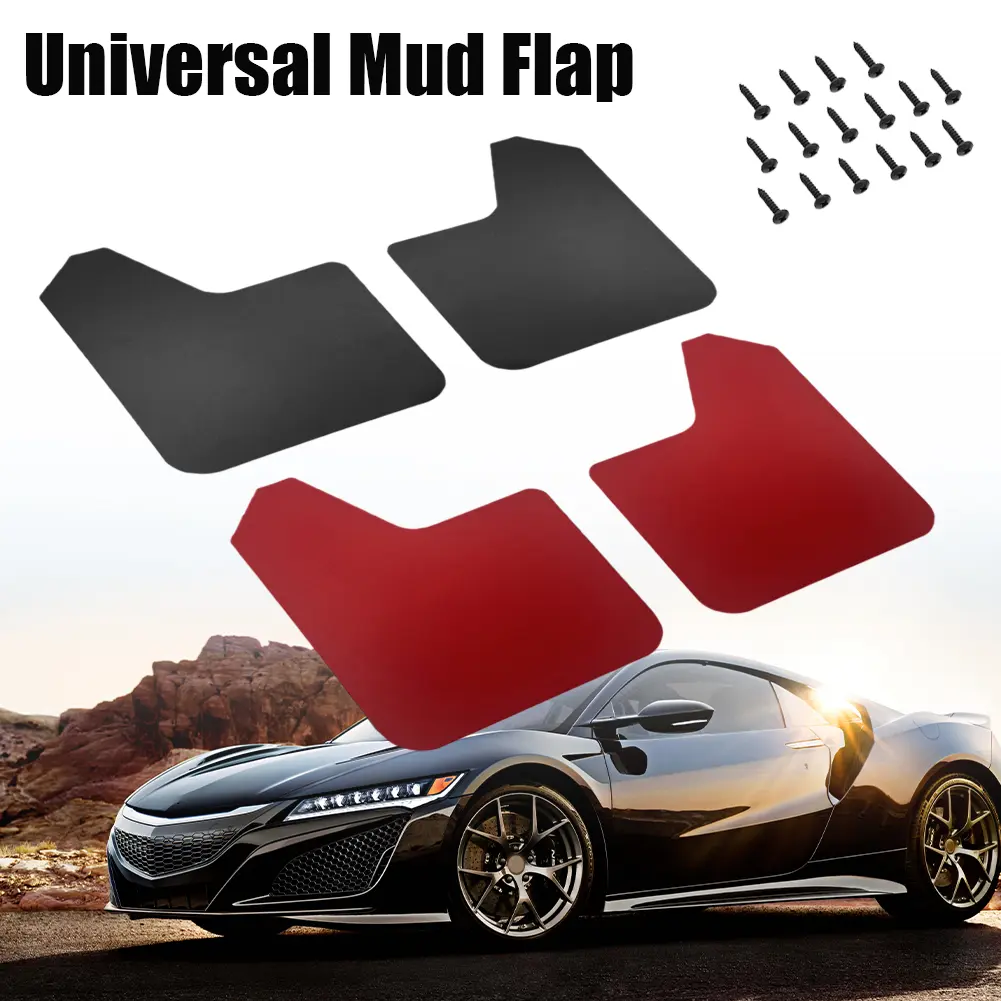 Universal Mud Flaps Splash Guard Car Front and Rear Wheels Mudflaps Fender Protector for Car Pickup SUV Van Truck Accessories