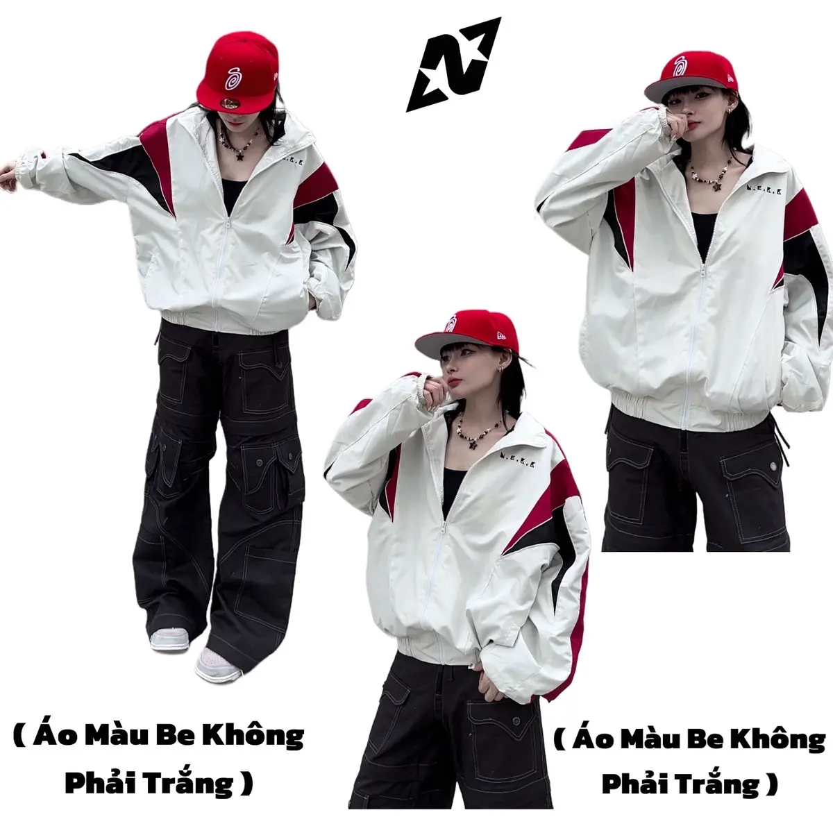ÁO KHOÁC DÙ PHỐI THÊU N.E.K.K - N.E.K.K Menswear Nam