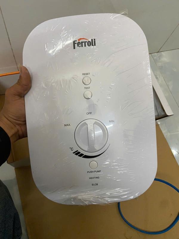 Máy nước nóng Ferroli  Có Bơm Trợ Lực - Bảo Hành Chính Hãng 2 Năm,  Nóng Nhanh, Siêu Êm, Tiết Kiệm Điện - An Toàn Sử Dụng 4