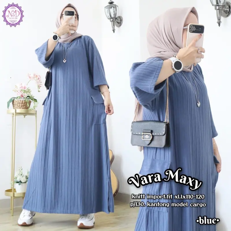 GAMIS VARA MAXY CARGO BAHAN KNIT HORNET 1