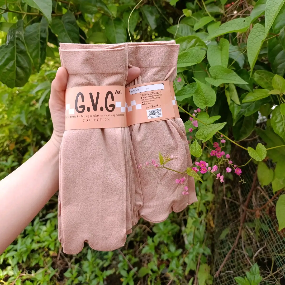 [Vớ Trơn - Vớ Ngắn] Set 20 Chiếc (10 Đôi) Vớ (Tất) Gvg Màu Da (Vớ Ngắn Mỏng Vừa) Tất Nữ - Vớ Trơn Màu Da