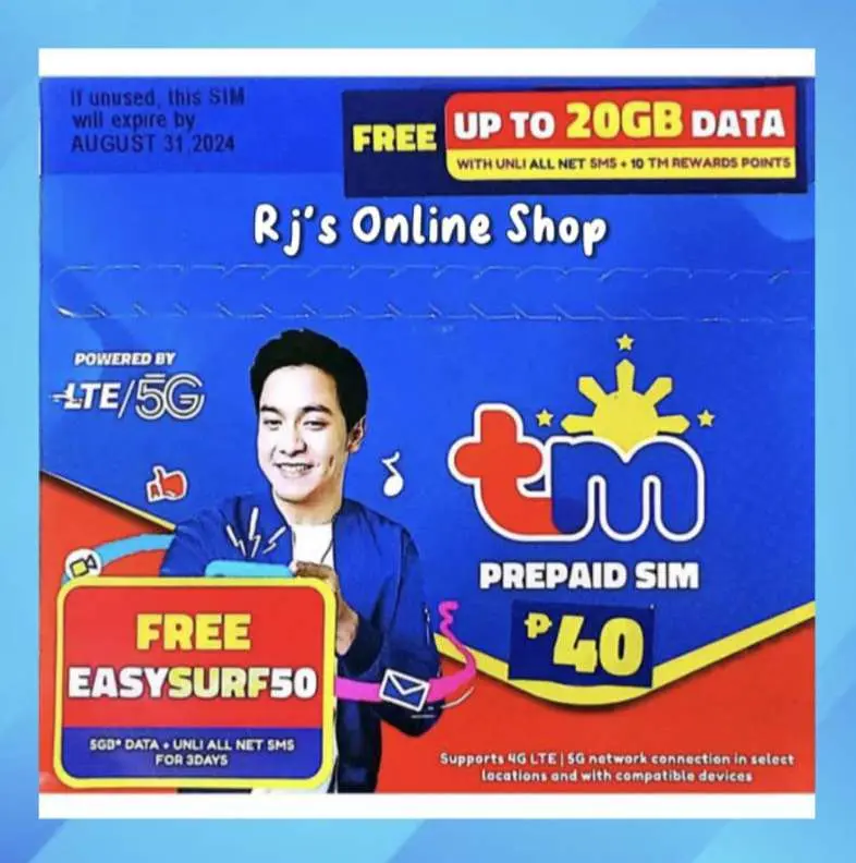 TM Simacard 5G Fresh Brandnew and Sealed