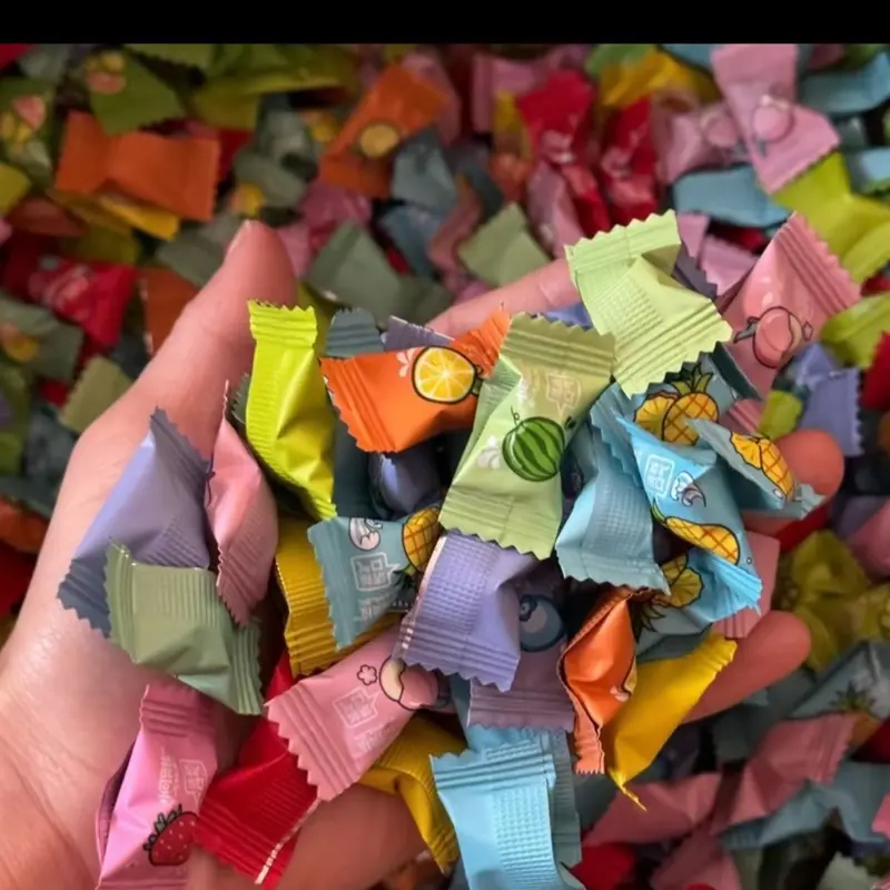 300g Kẹo trái cây Mix 12 vị thơm ngon,mát lạnh hàng chuẩn loại 1 . Chua Ăn Vặt - Ăn vặt cùng Bơ 6