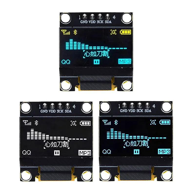 Màn hình OLED SSD1306 0,96 inch DIY cho người dùng, màu trắng/xanh dương/vàng,…