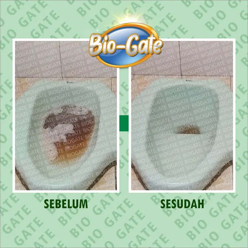 (500ml) BIOGATE - Obat Penguras WC Mampet Penuh Aman & Proses Cepat 0