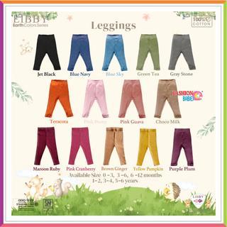 LIBBY LEGGING BABY EARTH COLOUR SERIES 0-1 TAHUN | LIBBY EASY TSHIRT | LILO SKIRT  Fashionbabies 0