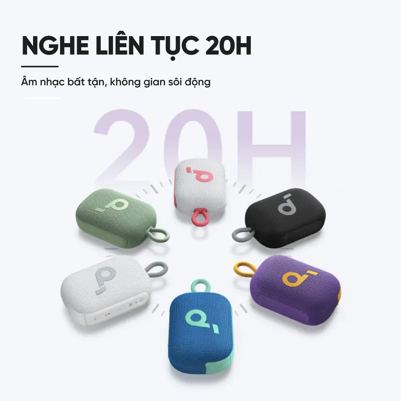 [soundcore x Lương Toàn Thắng] Loa bluetooth soundcore Select 4 Go | Pin 20 giờ | Kháng bụi, nước IP67 2