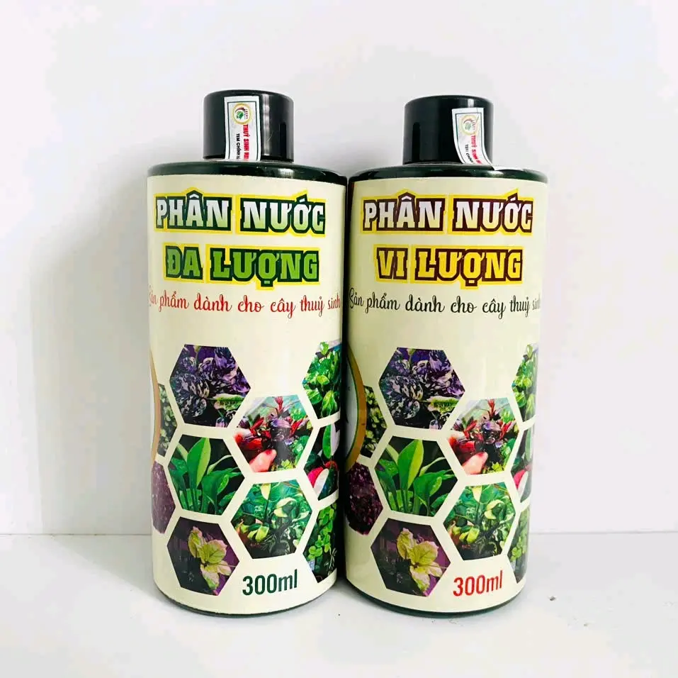 Đa Lượng- Vi Lượng 300ml +Doping 150ml (Phân nước thủy sinh) extra