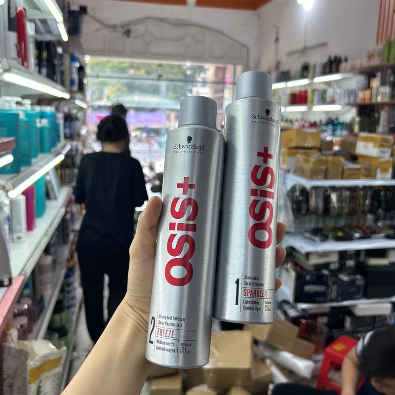Keo xịt bóng tóc Osis 300ml có số 1 và số 2