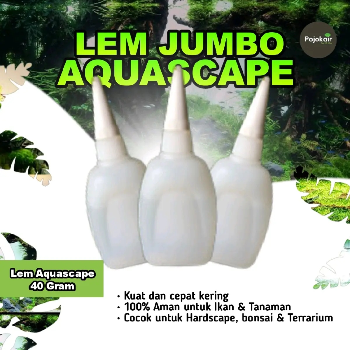 Lem Jumbo Aquascape 40 Gram