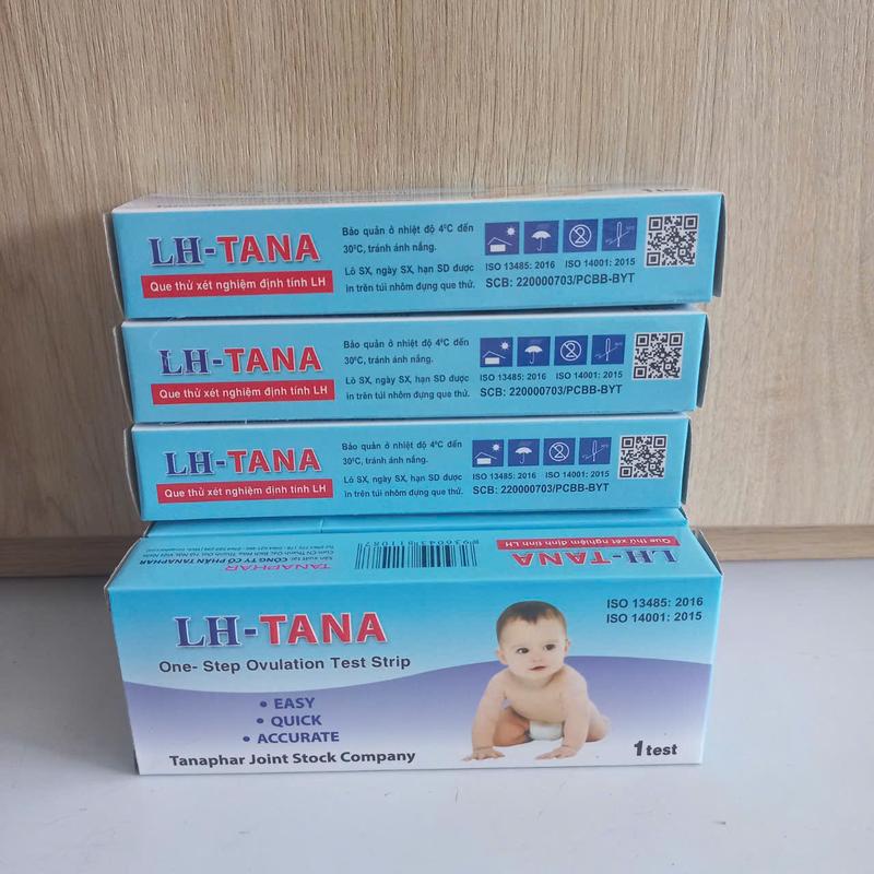 1 Que thử rụng trứng LH-Tana.  Hỗ trợ phát hiện ngày rụng trứng nhanh chóng và đơn giản 3