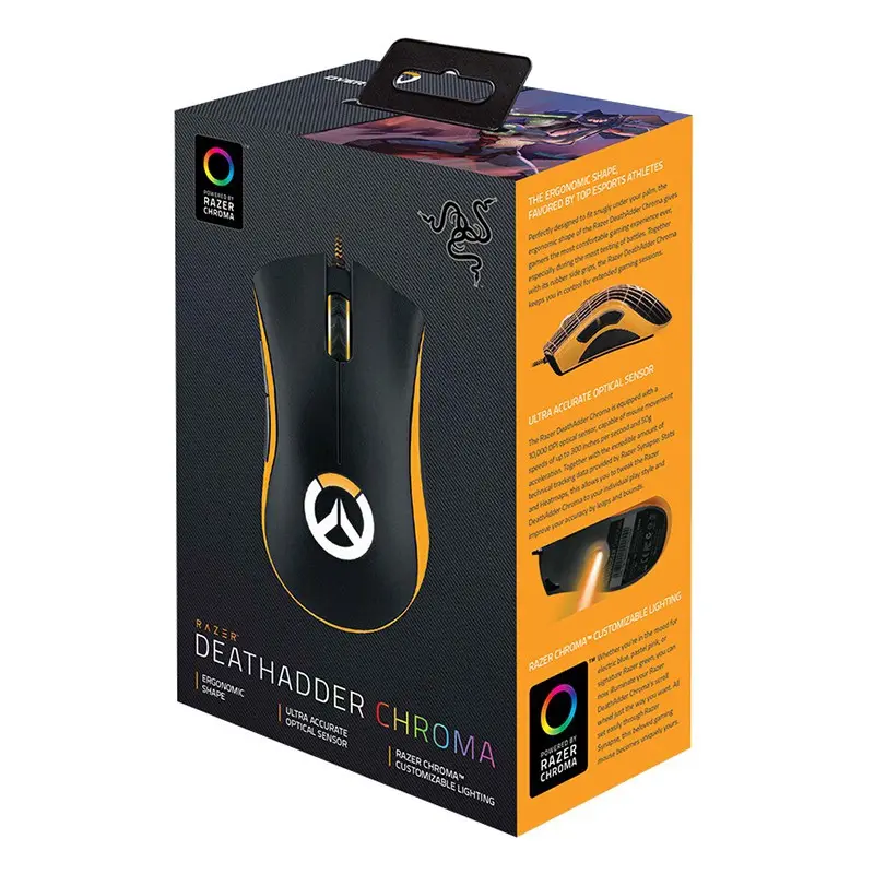【duo mousepad】 Chuột Gaming Razer DeathAdder Elite 16000 DPI, 7 NúT BấM 6