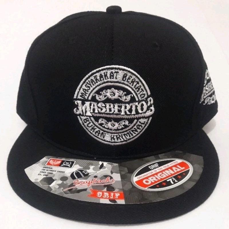 TOPI MASBERTO WHITE FULL BORDIR - Shop | Tokopedia