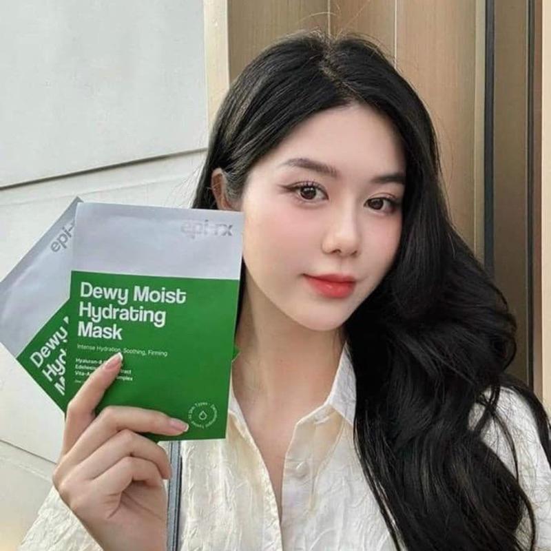 Mặt nạ cấp ẩm phục hồi EPI-RX Epi-rx Dewy Mask hộp 5 miếng 4
