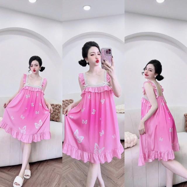 Product Introduction of Đầm cánh tiên có kèm quần lụa latin 40_65 kg 8