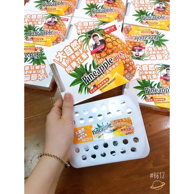 Sáp dứa khử mùi ô tô - khử mùi phòng loại 1 4