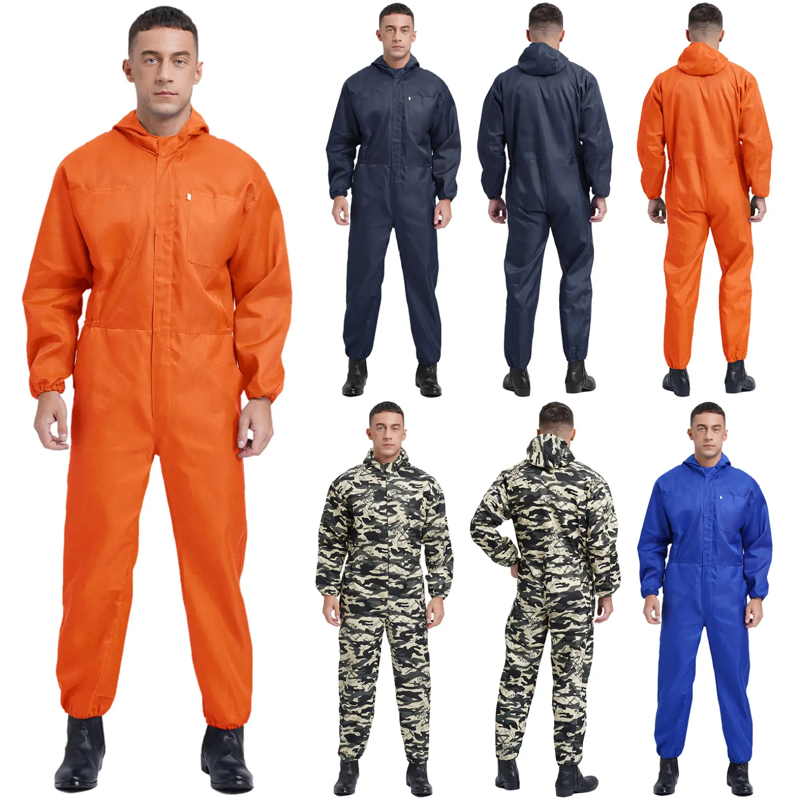 Quần Yếm Công Việc Cho Nam, Fldy, Bộ Đồ Nồi Nước, Thích Hợp Cho Nhà Kho, Nhà Để Xe Và Nơi Làm Việc, Quần Áo Bảo Hộ Lao Động, Đồng Phục Cơ Khí