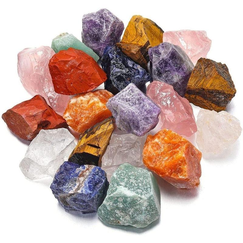 Đá thạch anh Rose Quartz tự nhiên 100%, kích thước 3-5cm dùng thanh tẩy tarot, trang trí phòng khách - Decor Phòng, Decor đá  phong  thủy