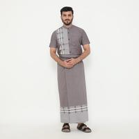 Gambar Dancus Sarung Pria Motif Sulam Warna Coklat SRG348 dari Dancus Kota Administrasi Jakarta Barat 4 Tokopedia