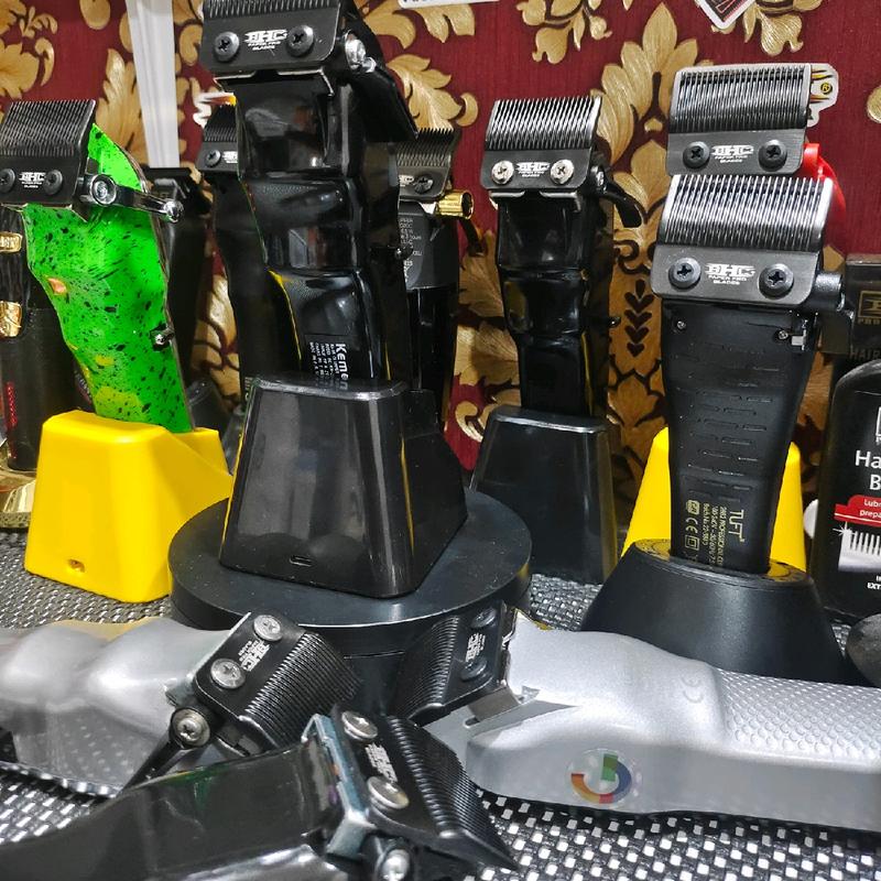 Mata Pisau Mesin Cukur Blade BHC FAPER PRO Original DLC Universal Fade & Tapper / Pisau Mesin Cukur For WAHL WMARK JRL ANDIS GAMMA TUFT LUMI DLL Merah 8