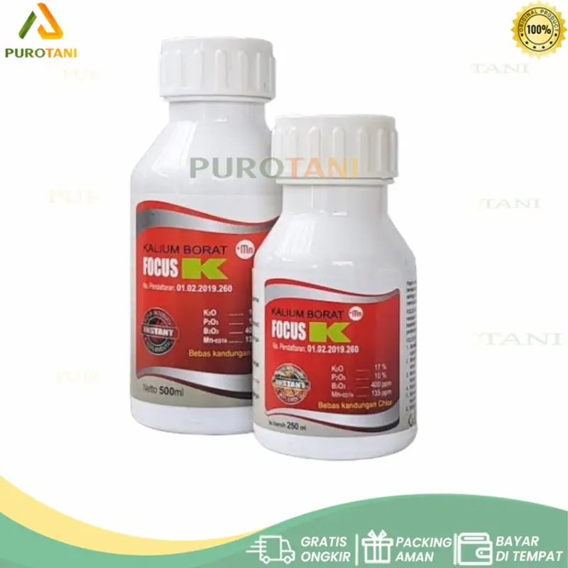 FOCUS K Pupuk Kalium Cair + Boron Fase Bunga Buah 500ml Focus K Tanaman 0