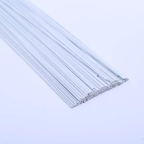 Que kẽm xanh, trắng sét 20 que làm hoa khổng lồ, hoa voan, hoa len nhiều kích thước từ 1.2mm-2.5mm, chiều dài 80cm