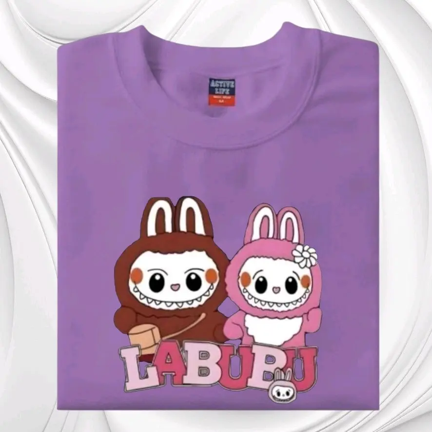 Labubu T-shirt Trending #2 T-shirt Shirt Tees Unisex cod Top Womenswear Summer Round Neck