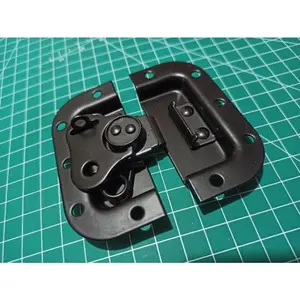 Kunci kupu kecil bobok Flightcase / hardcase box - Import  HITAM